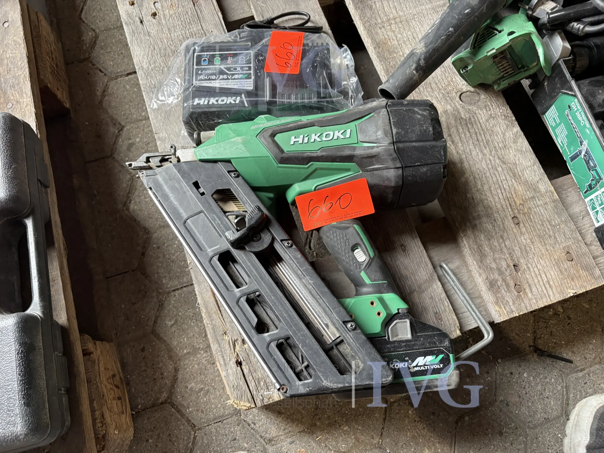 Akku-Nagler HIKOKI NR 1890DBCL(S)